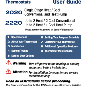 braeburn thermostat manual