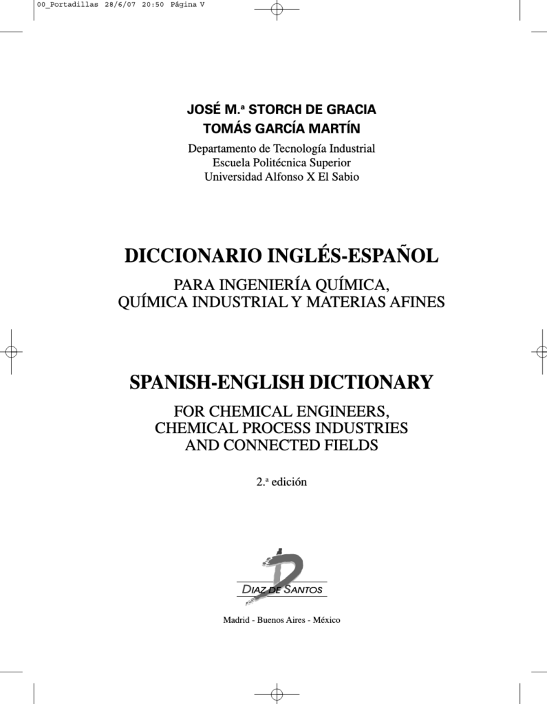 Diccionario Inglés-Español PDF
