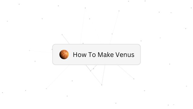 How To Make Venus In Infinite Craft