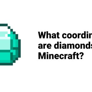 What coordinates are diamonds in Minecraft?